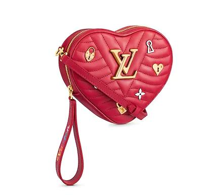 Louis Vuitton HEART BAG NEW WAVE M52794 red