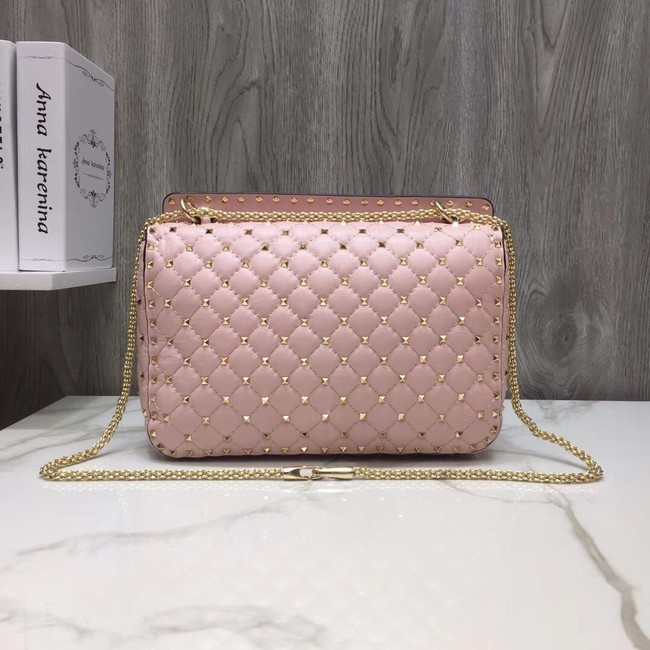 VALENTINO Quilted leather shoulder bag 96593 pink