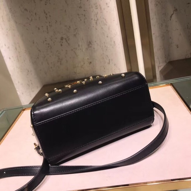 Fendi PEEKABOO XS black leather mini-bag 8BN309A