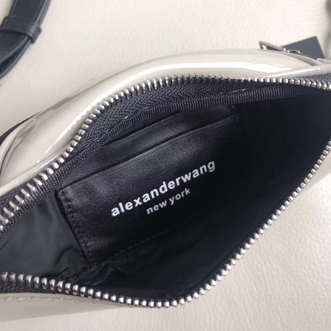 Alexander Wang leather Mini-pocket 0002 grey