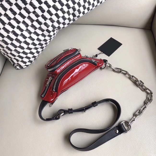 Alexander Wang leather Mini-pocket 0002 red