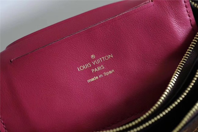 Louis Vuitton Original POCHETTE DOUBLE ZIP M63905 black