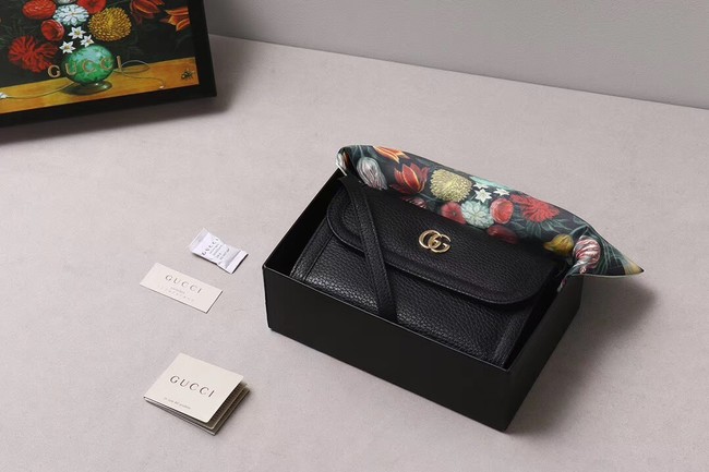 Gucci GG Marmont small shoulder bag 497984 black