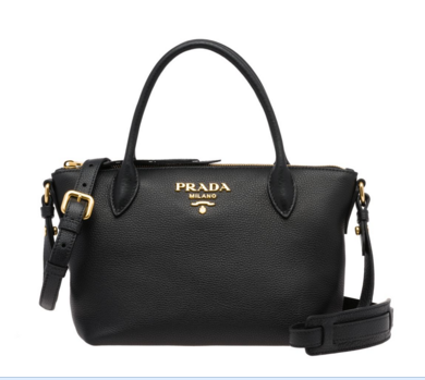 Prada Calf leather bag 1BA111 black