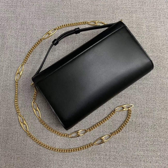 GUCCI Zumi small leather shoulder bag 572375 black