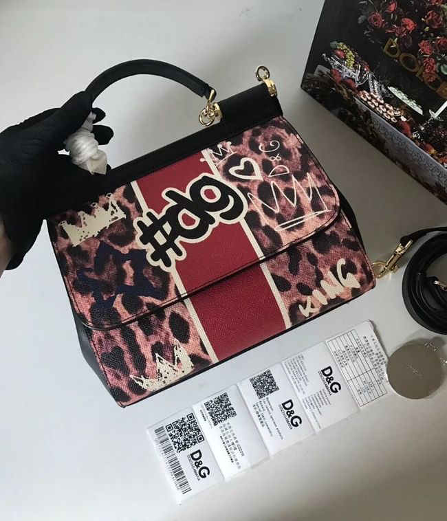 Dolce & Gabbana SICILY Bag Calfskin Leather 4136-5