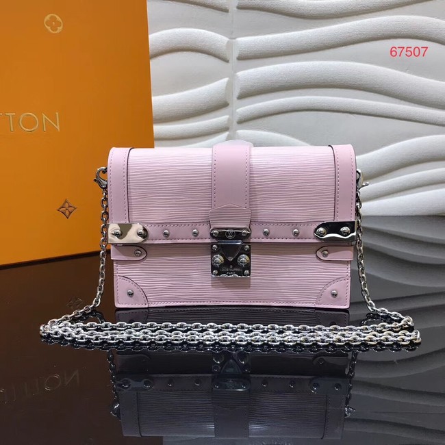 Louis Vuitton TRUNK Chain Wallet M67508 pink