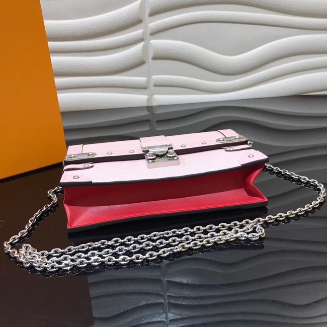 Louis Vuitton TRUNK Chain Wallet M67508 pink