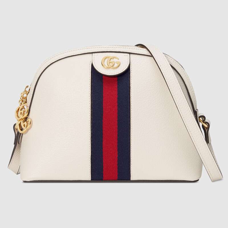 Gucci Ophidia Small Shoulder Bag 499621 white