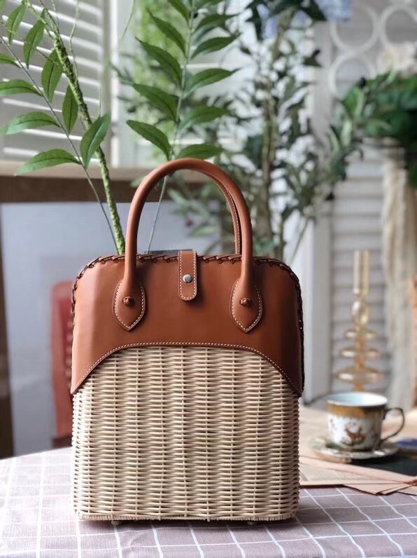 Hermes kelly picnic bag 9811 brown