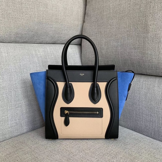 Celine Luggage Boston Tote Bags All Calfskin Leather 189793-4