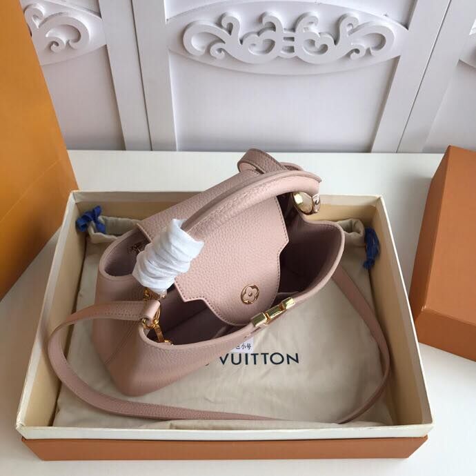 Louis Vuitton original Elegant Capucines BB Bags M94517 Nude