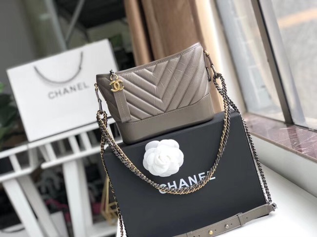 Chanel gabrielle small hobo bag A91810 grey