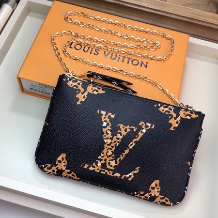 Louis Vuitton POCHETTE DOUBLE ZIP Chain Bag M67561
