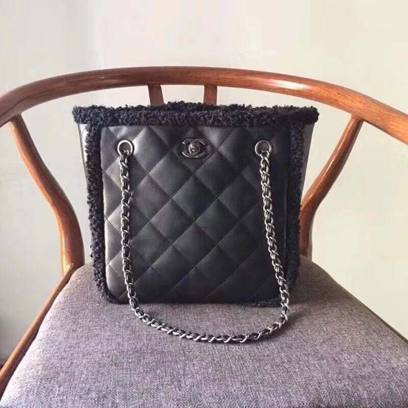 Chanel Small Shopping Bag A57738 Black