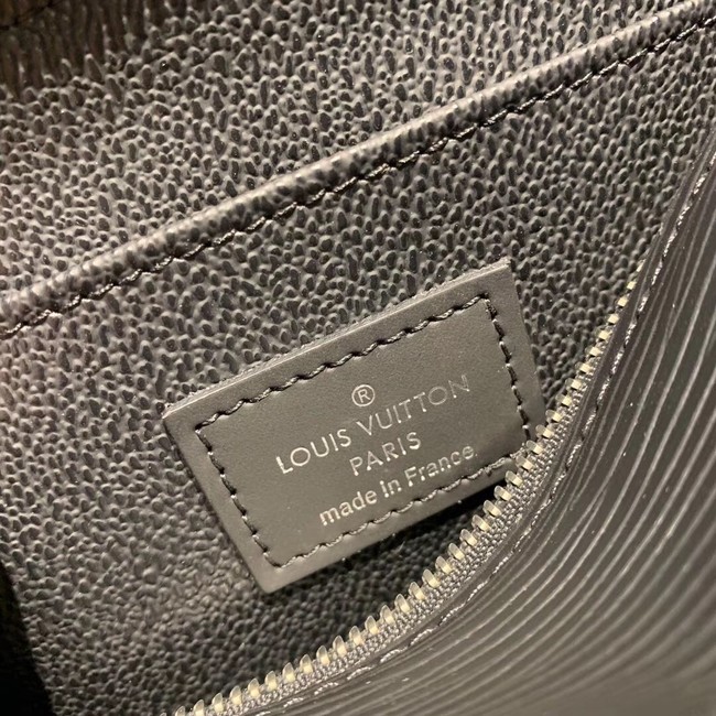 Louis vuitton original Epi Leather COSMETIC POUCH PM M52030 black