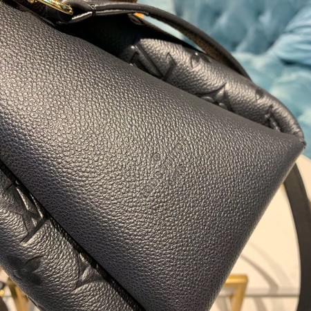Louis Vuitton Georges MM Monogram Empreinte Original Leather M53944 Black