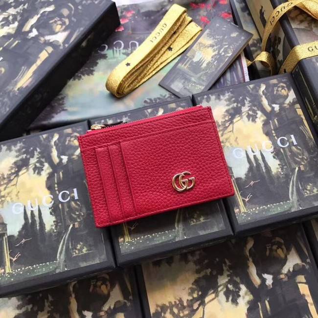 Gucci Card Holder 574804 Red