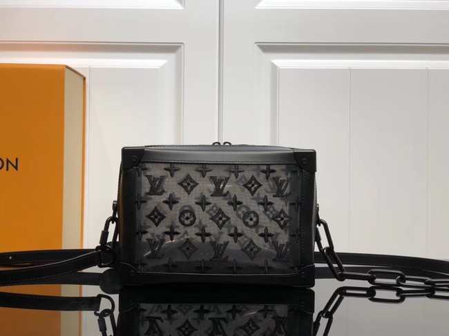 Louis Vuitton SOFT TRUNK Shoulder Bag M53964 black