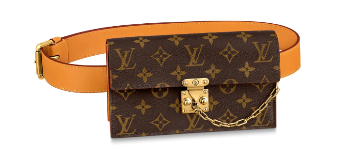 Louis Vuitton S LOCK Chain waist pocket M44667