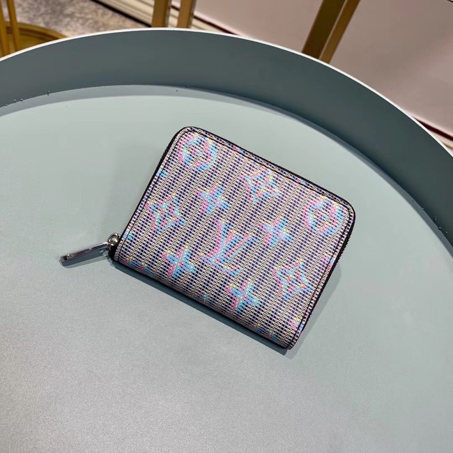 Louis Vuitton ZIPPY Zippered pocket purse M68663 pink