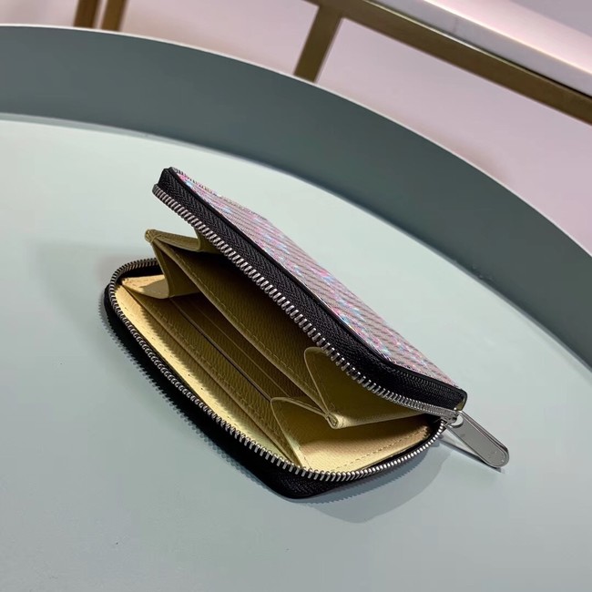 Louis Vuitton ZIPPY Zippered pocket purse M68663 pink