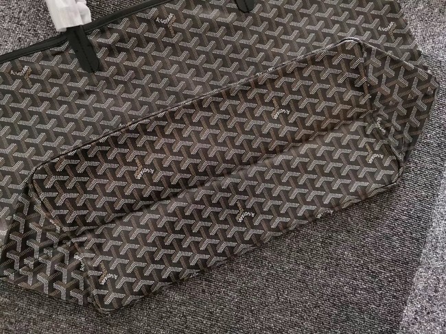 Goyard Calfskin Leather Tote Bag 6783 Black