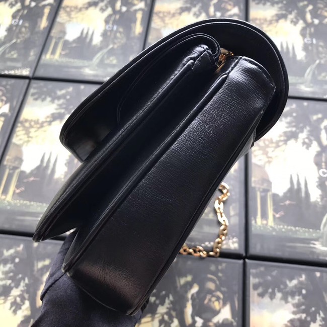 Gucci GG Original Leather Shoulder Bag 576421 Black