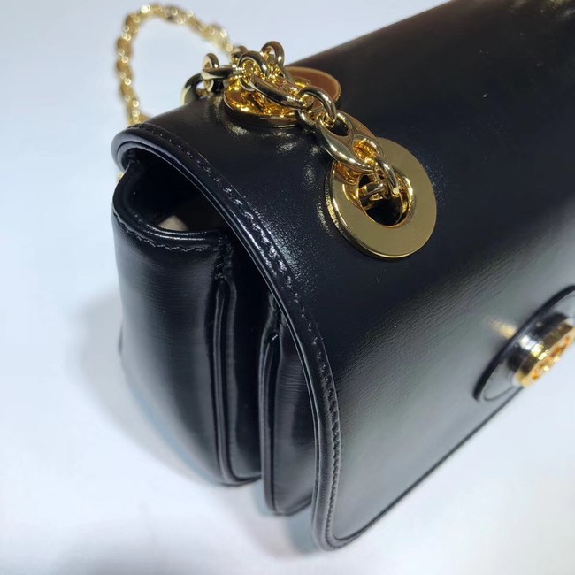 Gucci GG Original Leather Shoulder Bag 576423 Black