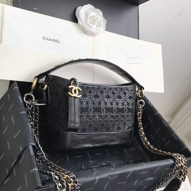 Chanel gabrielle small hobo bag A0865 black