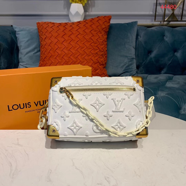 Louis Vuitton Original Zipper Shoulder Bag M44480 white