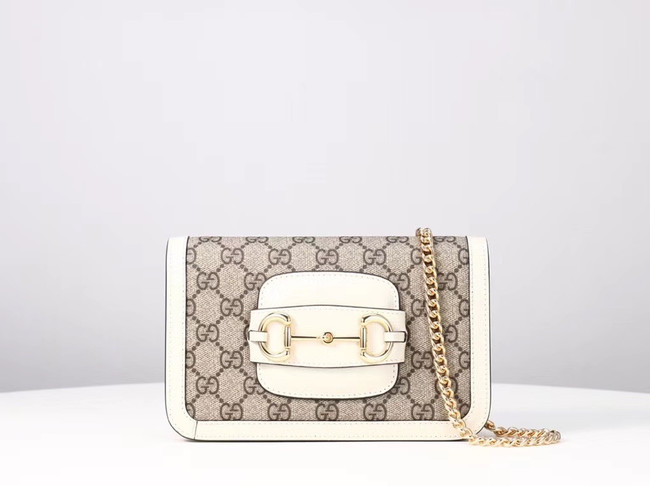 Gucci GG Marmont mini shoulder bag 600663 white