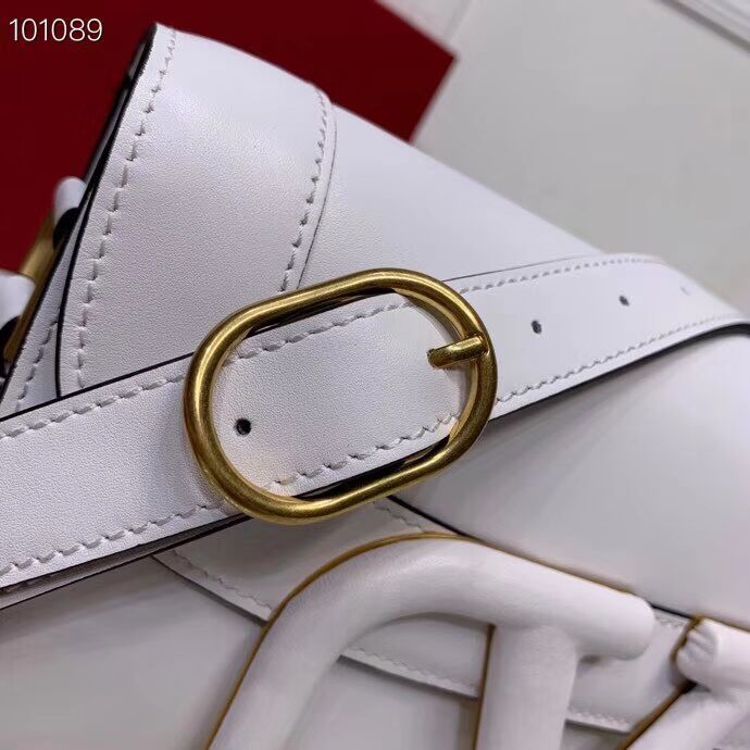 VALENTINO Origianl leather shoulder bag V0030A white
