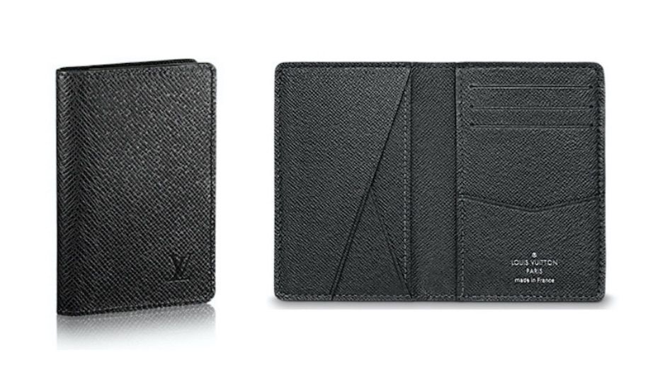 Louis Vuitton Original Leather Wallet M64498 Black