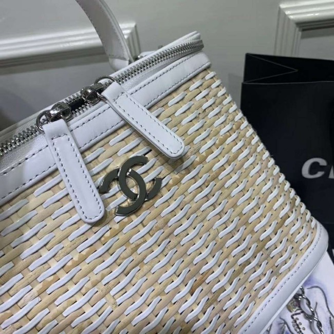 Chanel Cosmetic Bag AS1347 White