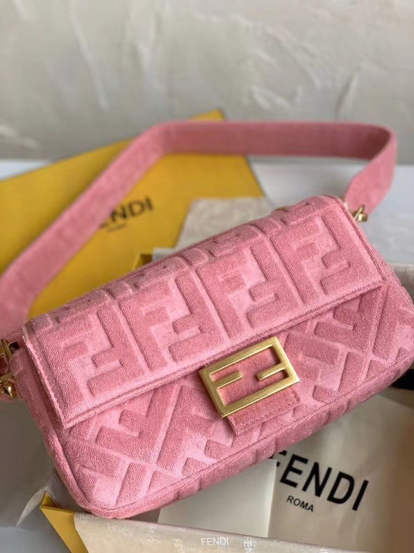 FENDI BAGUETTE Shoulder Bag 8BR771A pink