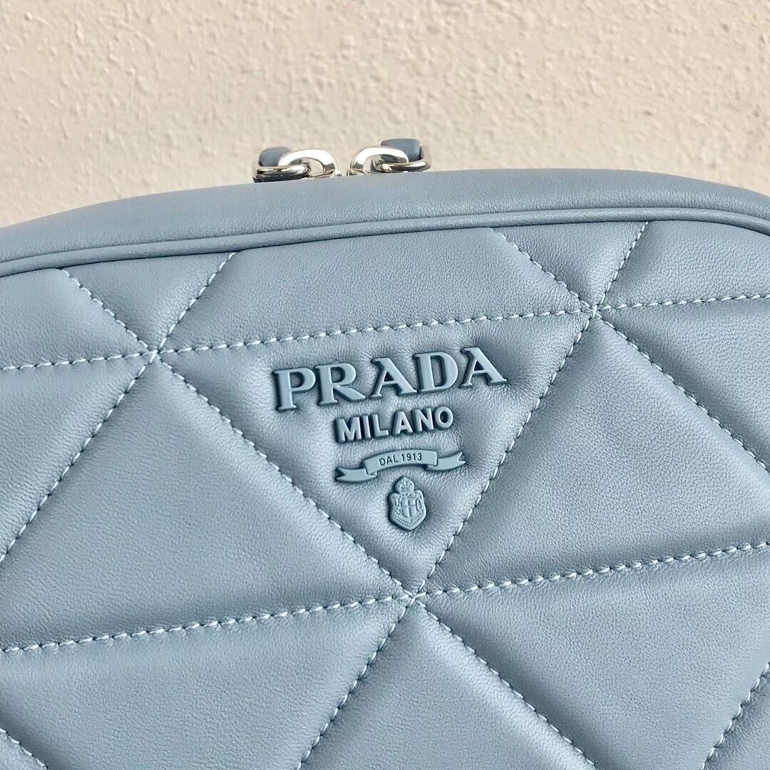 Prada Spectrum shoulder bag 1BH141 light blue