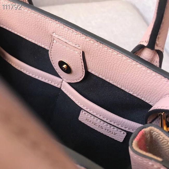 BurBerry Leather Tote Bag 7461 pink