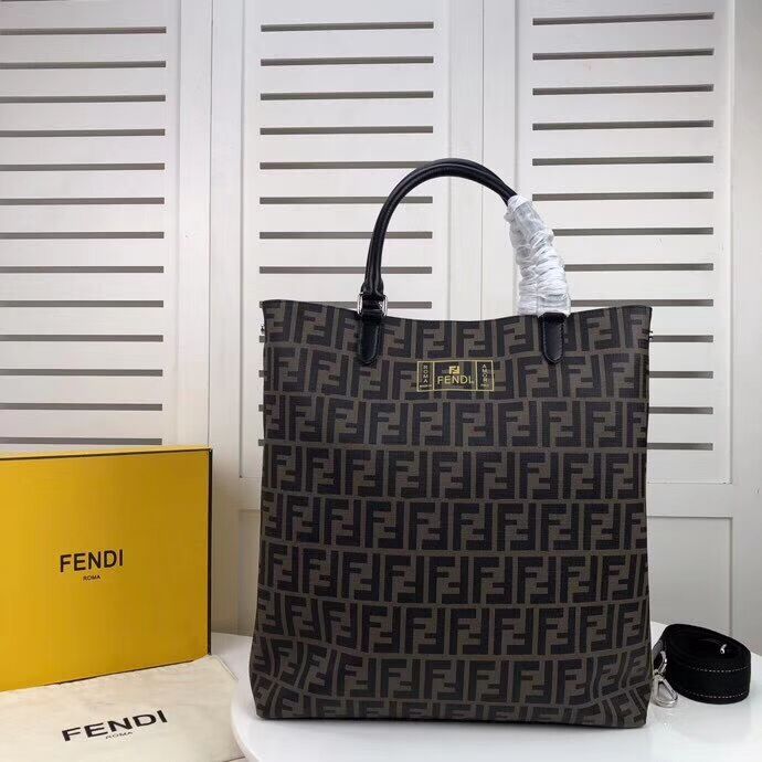 FENDI Shopper fabric F5052 black