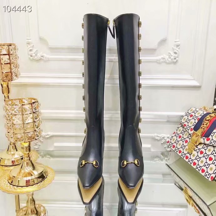 Gucci thigh boot GG1589BL-2 Heel height 7CM