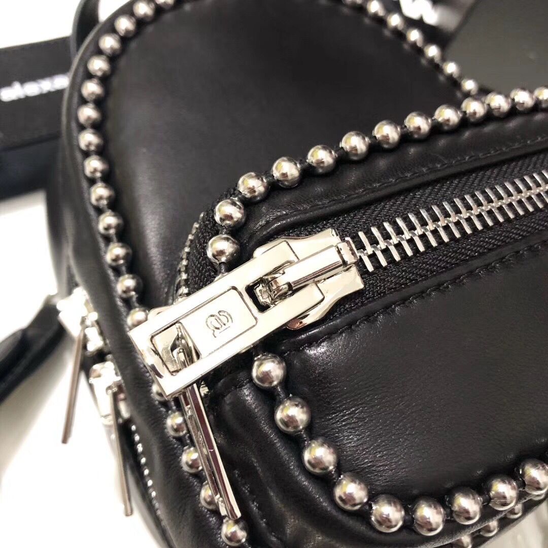 Alexander Wang leather Mini knapsack 0003 black