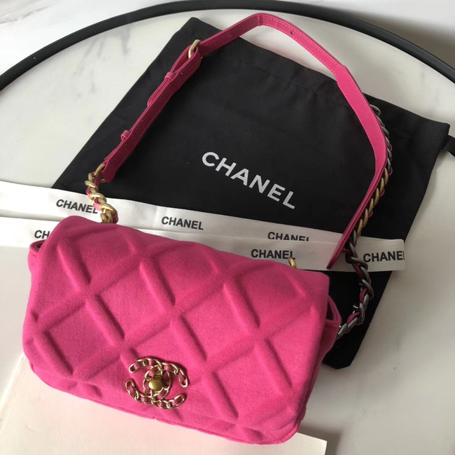 Chanel 19 Bodypack AS1163 rose
