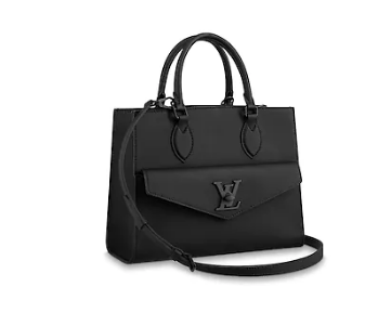 Louis Vuitton Original LOCKME TOTE M55845 black