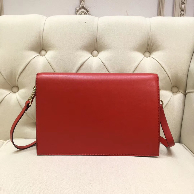 VALENTINO VLOCK Origianl leather shoulder bag 0909 red