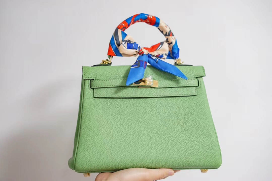 Hermes Kelly Togo Leather H5600 green