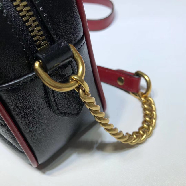 Gucci GG Marmont Matelasse mini Bag 448065 black