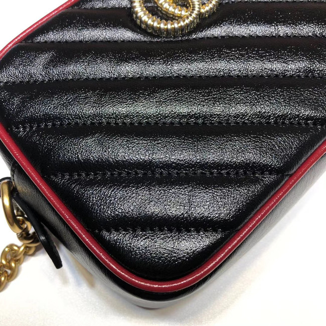 Gucci GG Marmont Matelasse mini Bag 448065 black