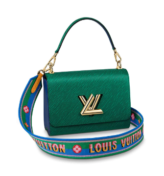 Louis Vuitton twist medium tote bag M55851 Emerald