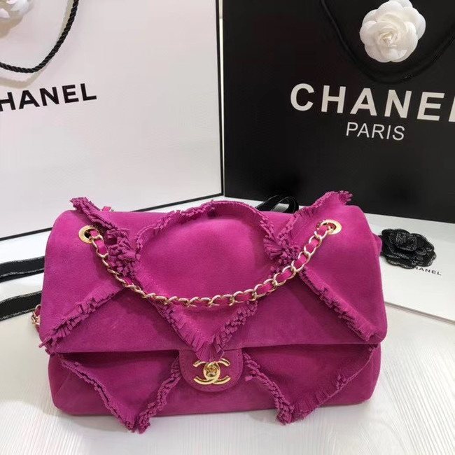 Chanel Flap Bag Original Chamois AS1502 rose