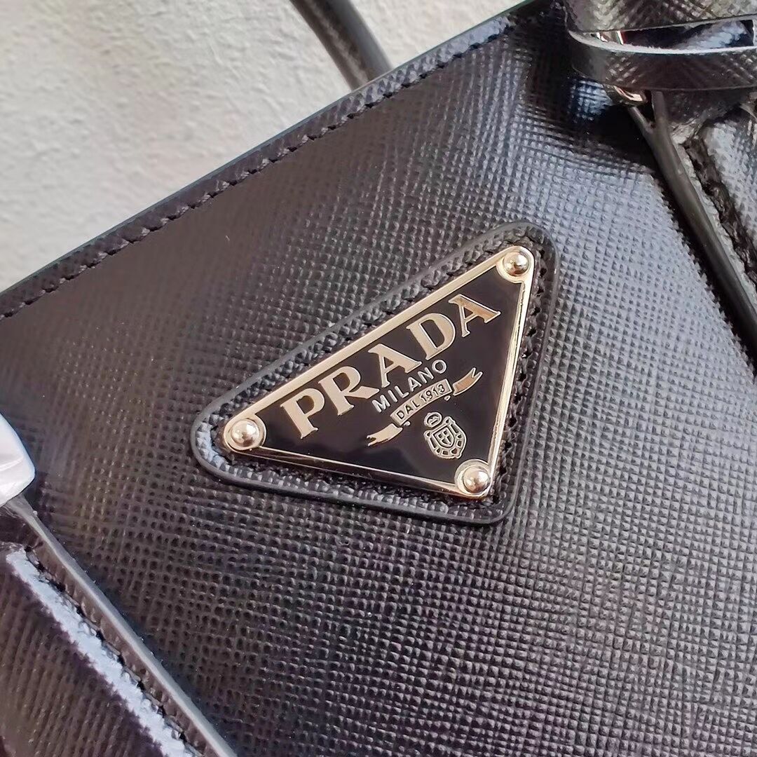 Prada Saffiano leather mini-bag 1BA296 black